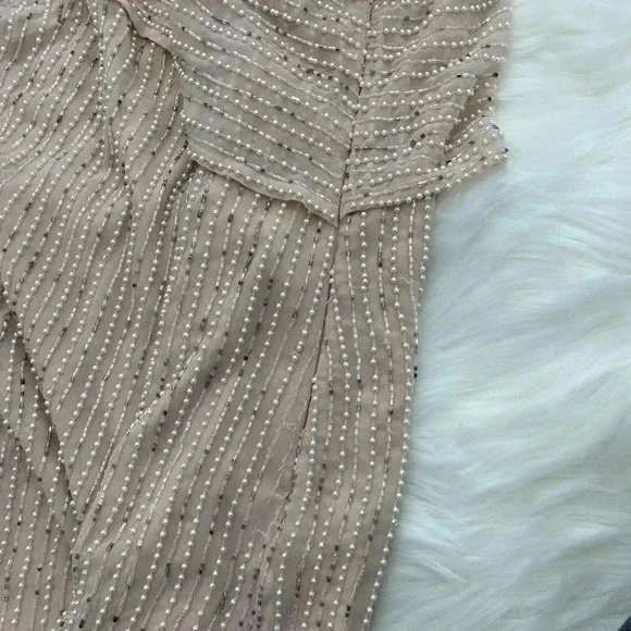 One33 Social One-Shoulder Beaded Cocktail Prom Dress - Picture 10 of 11